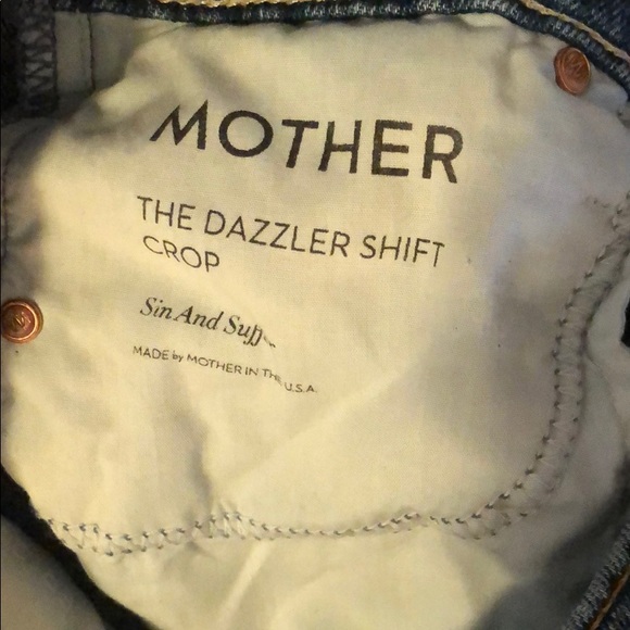 MOTHER The Dazzler Shift Crop Sin And Suffer 24 - Picture 12 of 13
